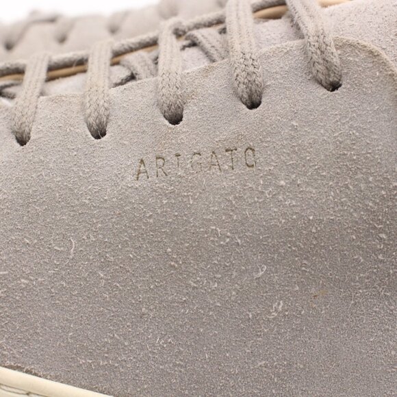 Axel Arigato Gray Leather Sneakers Men's Size US 7.5 Casual Shoes Lace Up - Picture 11 of 11